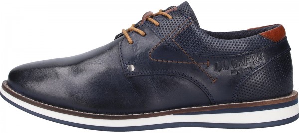 Dockers Halbschuhe Lederimitat Navy