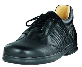 FOOTPRINTS Vicenza Halbschuhe Naturleder Schwarz