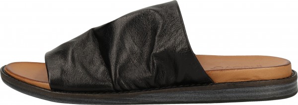 Inuovo Pantoletten Leder Schwarz