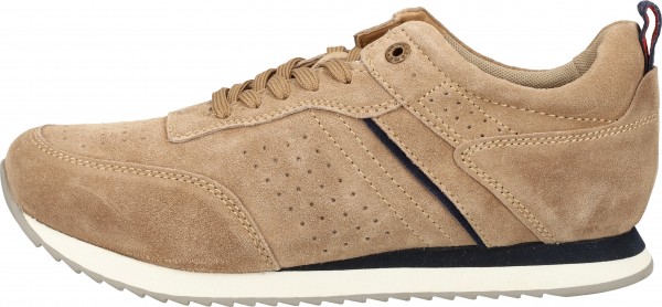 Bama Sneaker Leder Hellbraun