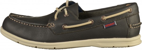 Sebago Halbschuhe Glattleder Dunkelgrau