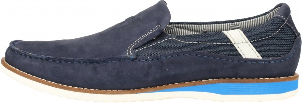 Daniel Hechter Slipper Leder Dunkelblau