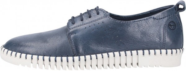 Tamaris Halbschuhe Leder Navy