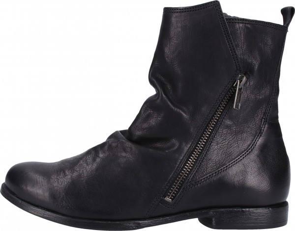 Think! Stiefelette Leder Schwarz