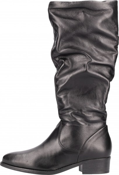 Tamaris Stiefel Leder Schwarz