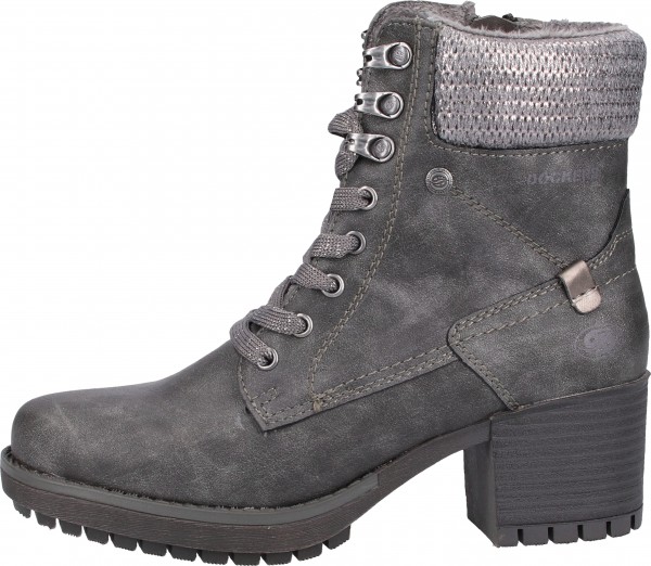 Dockers Stiefelette Lederimitat Grau
