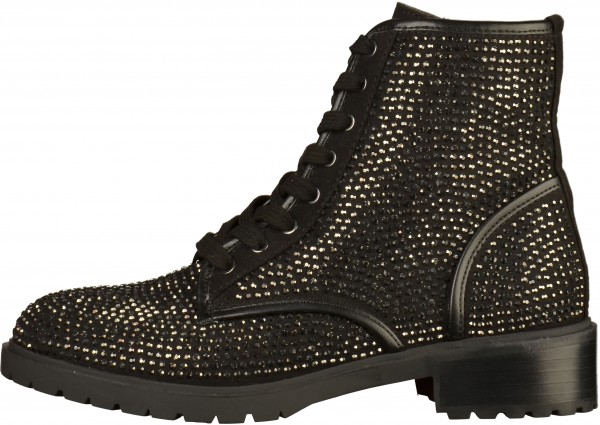 Steve Madden Stiefelette Textil Schwarz