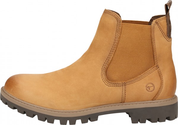 Tamaris Stiefelette Leder Nuss