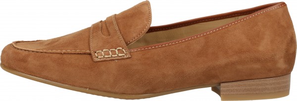 ara Slipper Leder Cognac