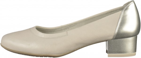 Marco Tozzi Pumps Leder Grau