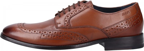 JOOP! Businessschuhe Glattleder Cognac