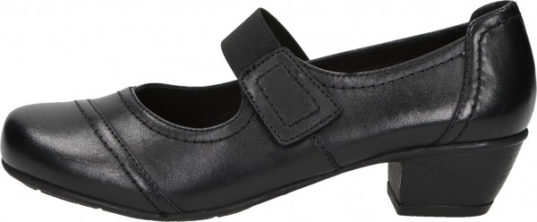 Bama Pumps Leder Schwarz