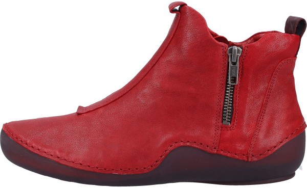 Think! Stiefelette Leder Cherry