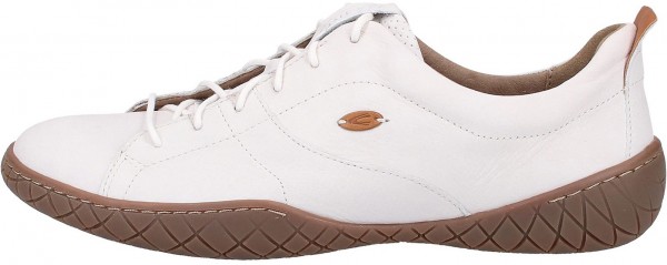 camel active Sneaker Nubukleder Weiß
