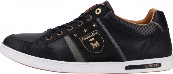 Pantofola d Oro Sneaker Leder Schwarz