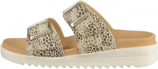 Hickersberger Pantoletten Leder Beige
