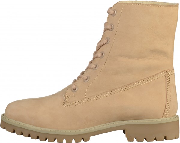 Marco Tozzi Stiefelette Leder Puder Warmfutter