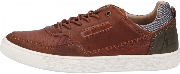 Bullboxer Sneaker Leder/Textil Cognac