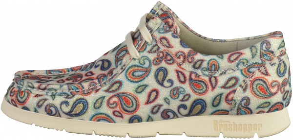 Sioux Halbschuhe Textil Offwhite