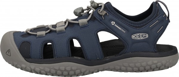 Keen Sandalen Lederimitat Navy/Grau