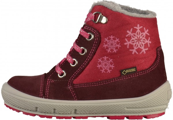 Superfit Stiefelette Textil Rosa Warmfutter