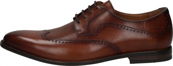 Mercedes Halbschuhe Leder Braun