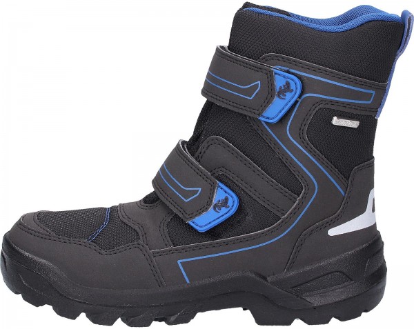 Lurchi Stiefel Lederimitat/Textil Schwarz Warmfutter