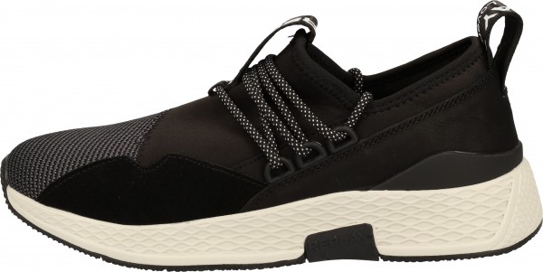 Replay Sneaker Veloursleder/Textil Schwarz