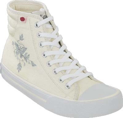 PAPILLIO Fanfare Schuhe Textil White