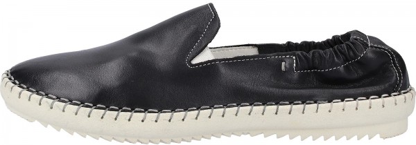 camel active Slipper Leder Schwarz