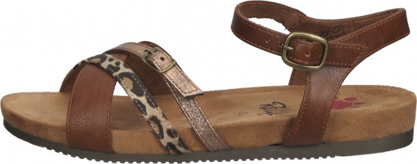 Relife Sandalen Lederimitat Marrone