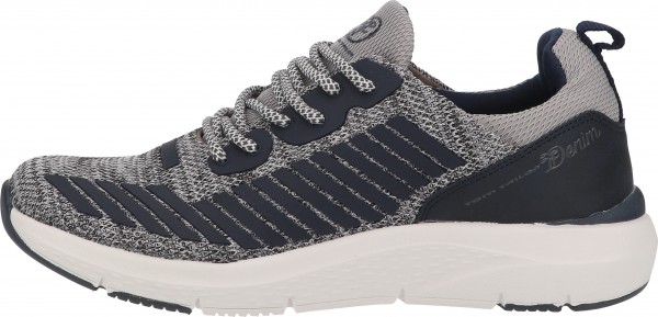 Tom Tailor Sneaker Lederimitat/Textil Grau