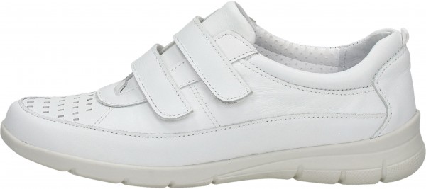 Bama Halbschuhe Leder Weiß