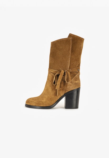 Inuovo Booties Leather Mustard | Shop 