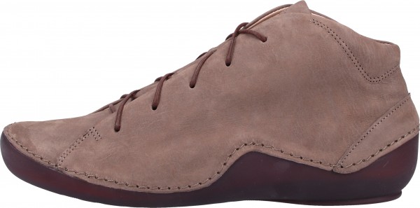 Think! Halbschuhe Leder Taupe