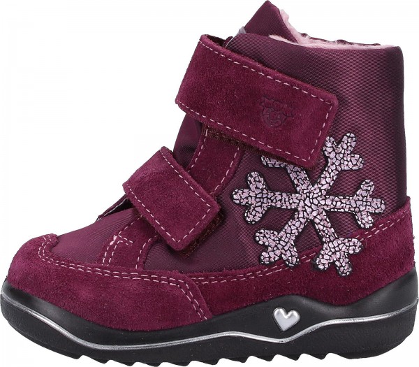 Pepino Stiefel Leder/Textil Lila
