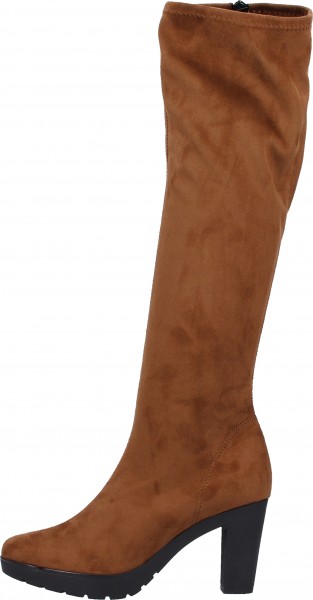 Rapisardi Stiefel Leder Hellbraun