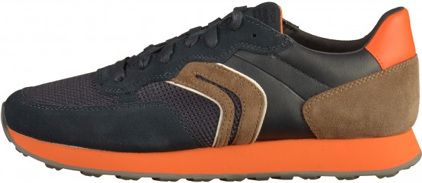 Geox Sneaker Leder/Textil Navy