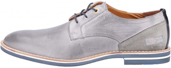 Pantofola d Oro Halbschuhe Leder Hellgrau