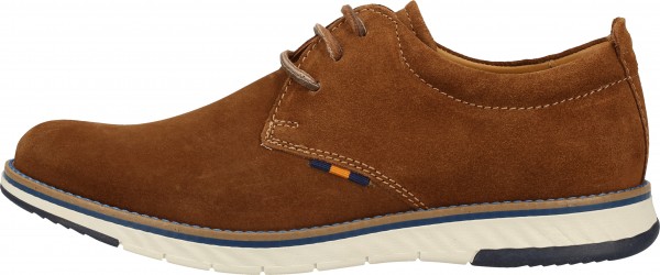 FRETZ men Halbschuhe Veloursleder Wood