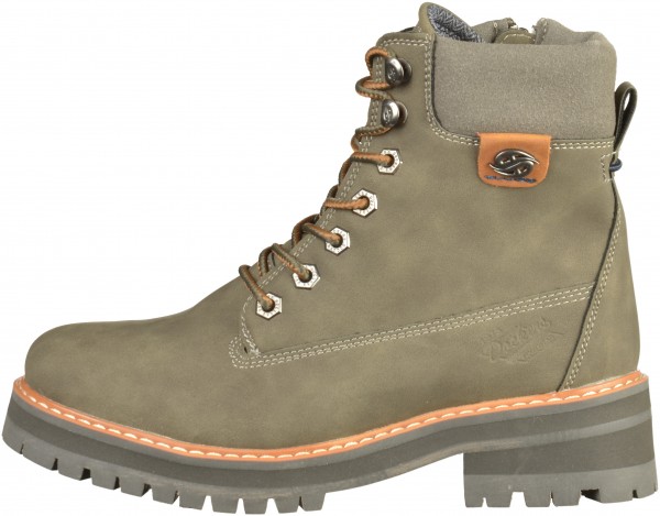 Dockers Stiefelette Lederimitat Grau