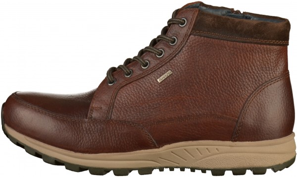 Sioux Stiefelette Leder Dunkelbraun