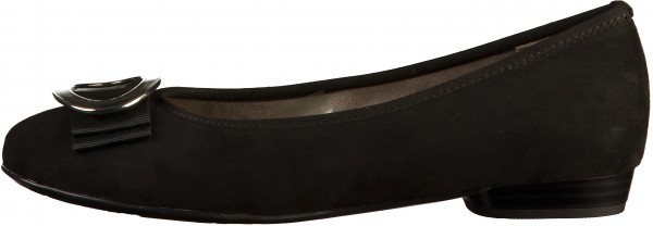 Jenny Ballerinas Lederimitat Schwarz