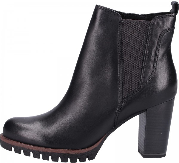 Marco Tozzi Stiefelette Nappaleder Schwarz