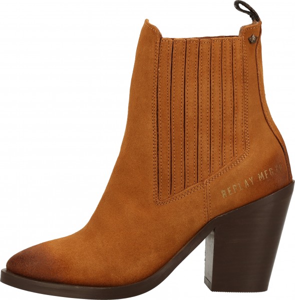 Replay Stiefelette Leder Tan