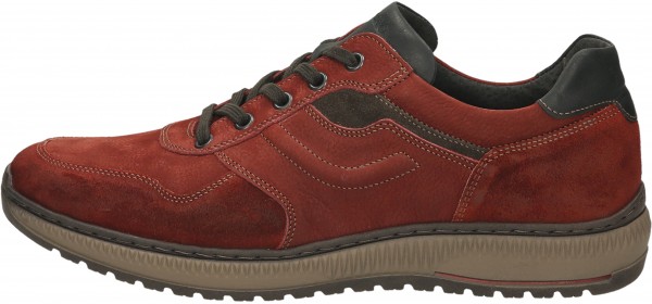 Bama Halbschuhe Leder Rot