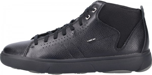 Geox Sneaker Leder Schwarz
