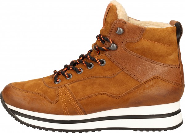 Paul Green Sneaker Veloursleder Braun/Orange