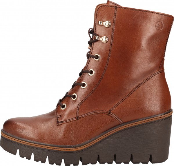Tamaris Stiefelette Leder/Synthetik Cognac
