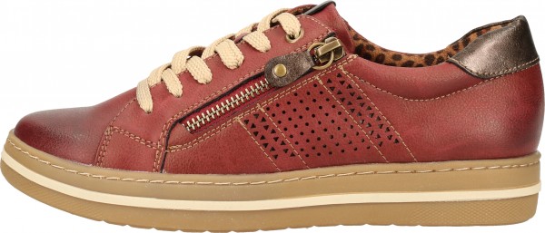 Relife Sneaker Lederimitat Rot